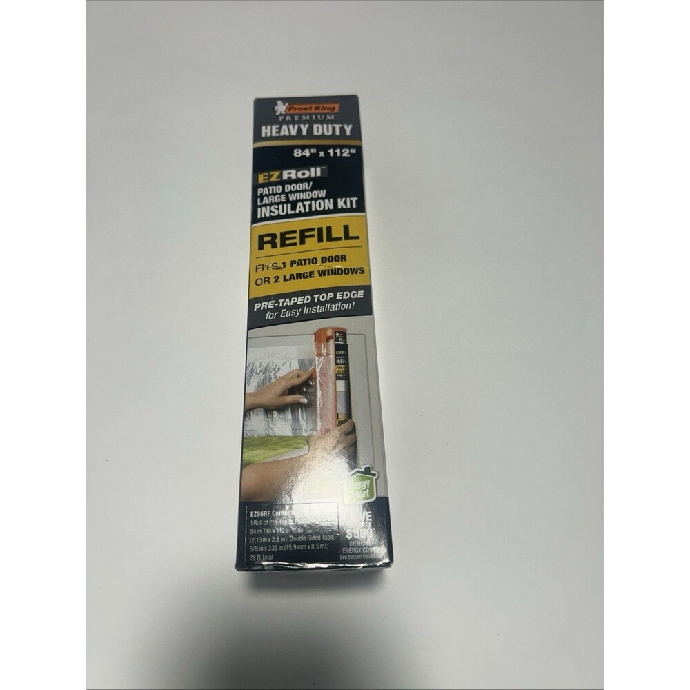 Frost King Ez Roll Insulation 84” X 112” Fits 1 Patio Door - Extra Large Window
